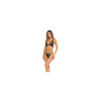 Ensemble 2 pièces noir comprenant soutien gorge et string 